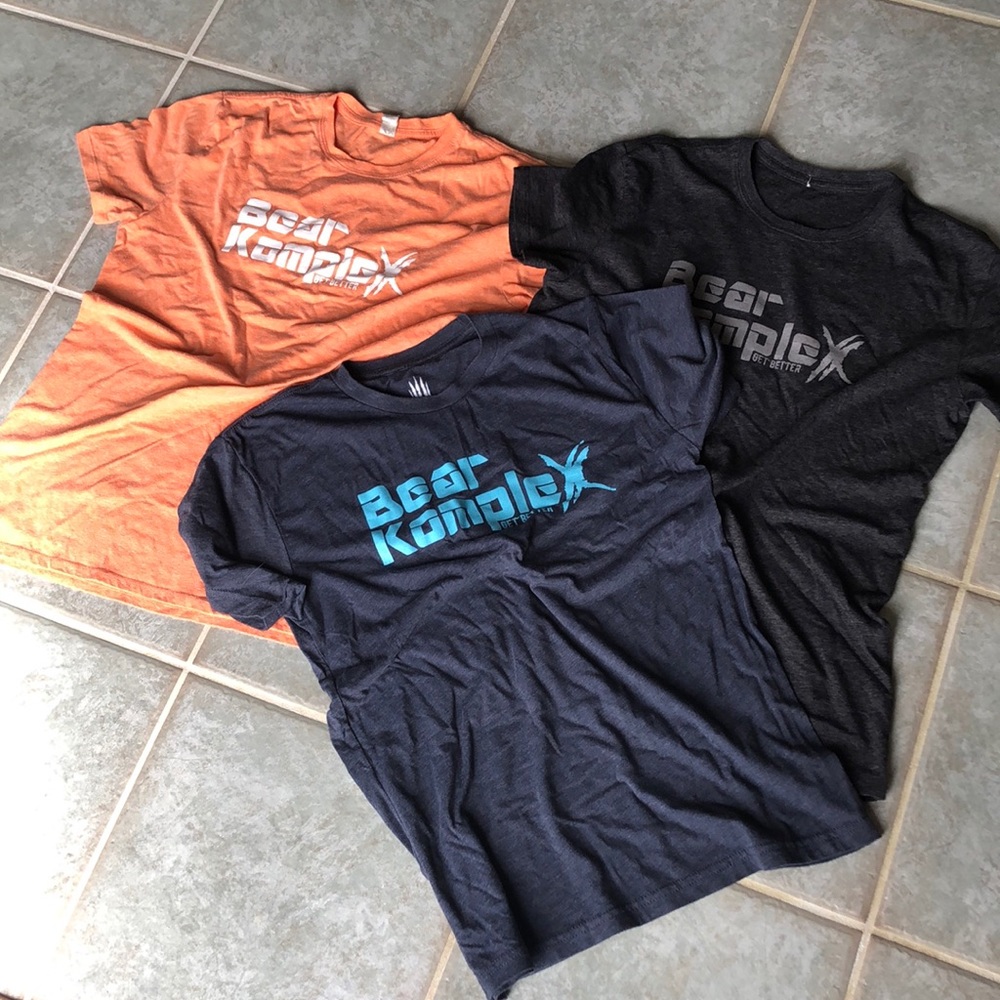 Bear Komplex CrossFit Shirts Size M